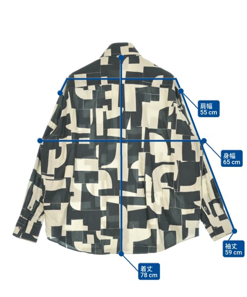 UNITED TOKYO（ユナイテッドトウキョウ）カジュアルシャツ 白 サイズ:1(S位) メンズ/2200649956067