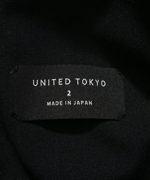 UNITED TOKYO（ユナイテッドトウキョウ）テーラードジャケット 黒 サイズ:2(M位) メンズ/2200656346011