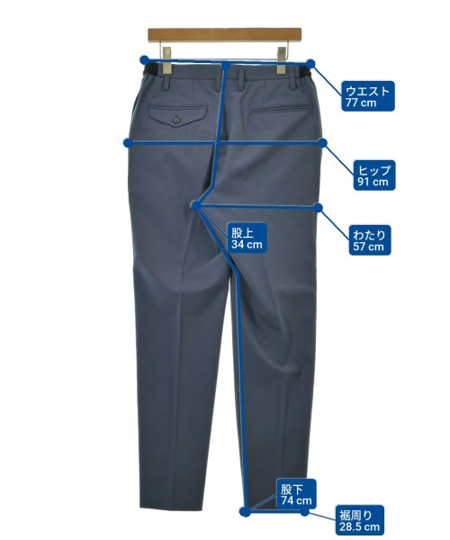 UNITED TOKYO（ユナイテッドトウキョウ）スラックス 青 サイズ:3(L位) メンズ/2200656346066