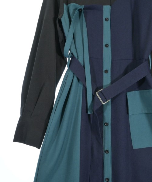 UNITED TOKYO（ユナイテッドトウキョウ）シャツワンピース 紺 サイズ:1(S位) レディース/2200649656066