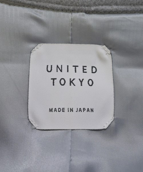 UNITED TOKYO（ユナイテッドトウキョウ）ピーコート グレー サイズ:F レディース/2200655290018