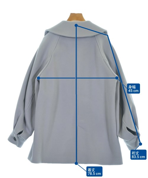 UNITED TOKYO（ユナイテッドトウキョウ）ピーコート グレー サイズ:F レディース/2200655290018