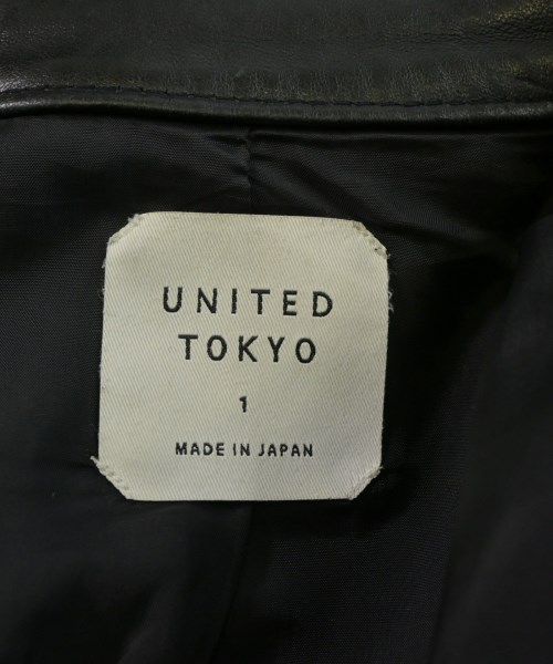 UNITED TOKYO（ユナイテッドトウキョウ）ライダース 黒 サイズ:1(S位) メンズ/2200657967024