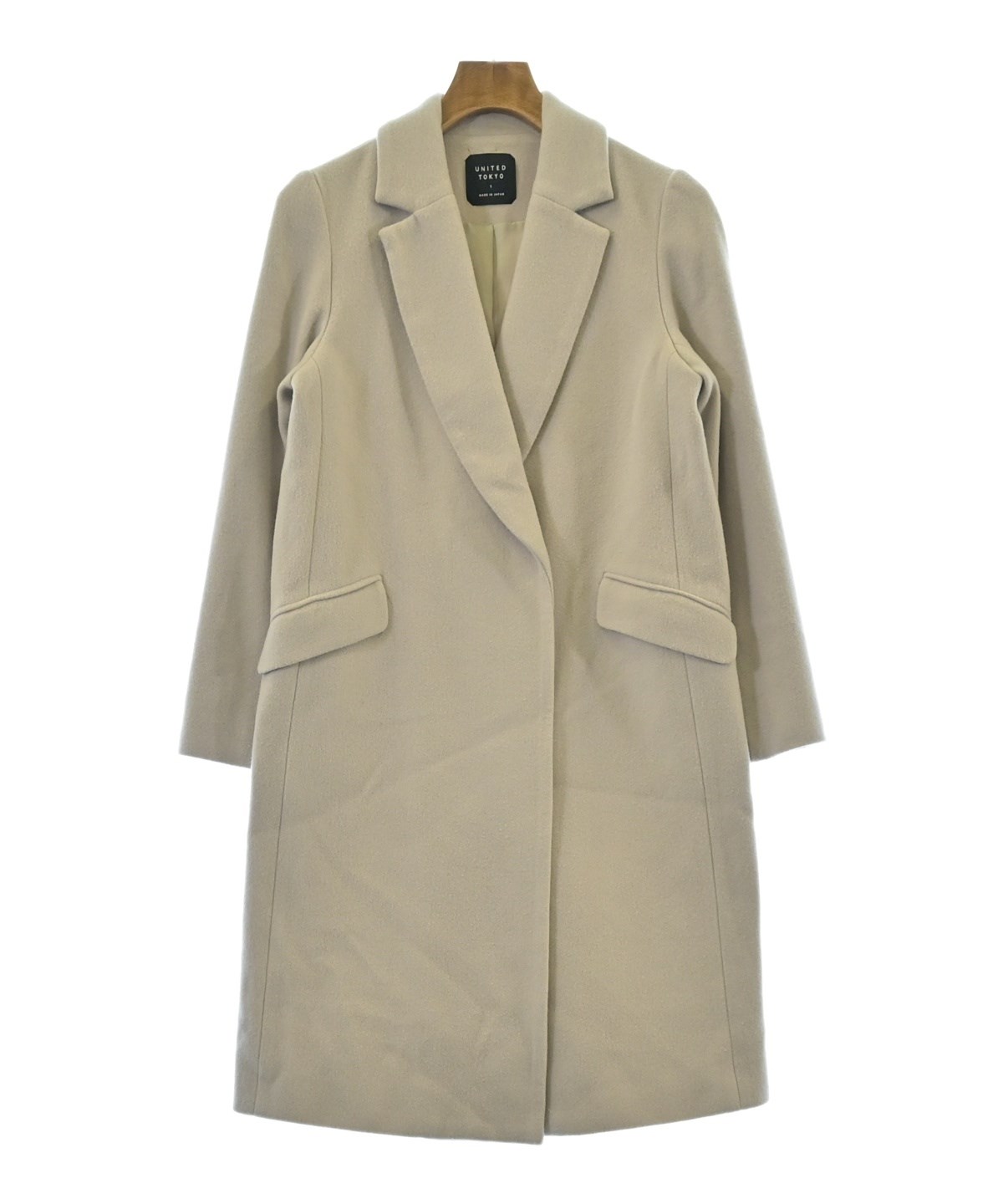 UNITED TOKYO（ユナイテッドトウキョウ）チェスターコート ベージュ