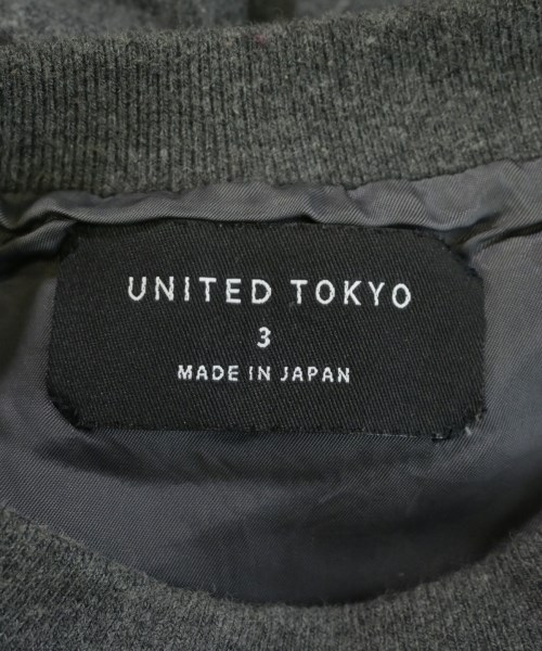 UNITED TOKYO（ユナイテッドトウキョウ）スウェット グレー サイズ:3(L位) メンズ/2200654393321