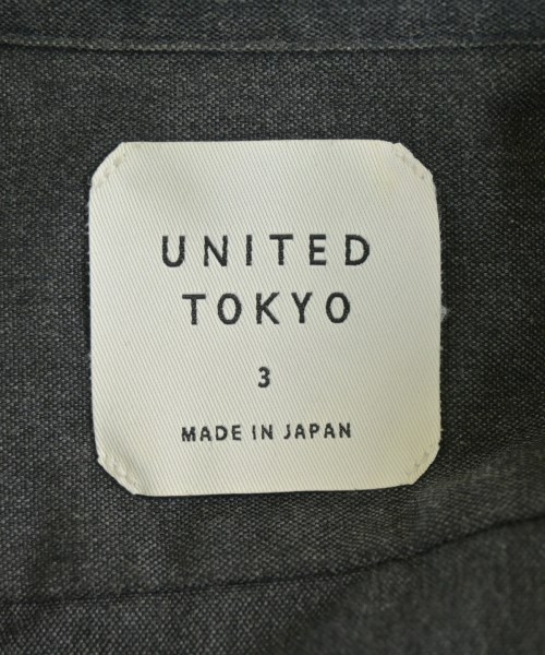 UNITED TOKYO（ユナイテッドトウキョウ）カジュアルシャツ グレー サイズ:3(L位) メンズ/2200654393390