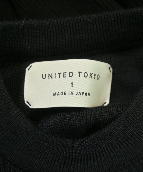 UNITED TOKYO（ユナイテッドトウキョウ）ニット・セーター 黒 サイズ:1(S位) レディース/2200654548035