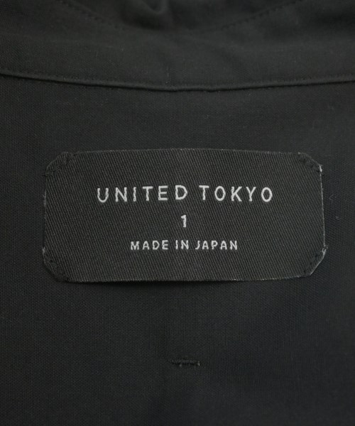 UNITED TOKYO（ユナイテッドトウキョウ）カジュアルシャツ 黒 サイズ:1(S位) メンズ/2200659285034