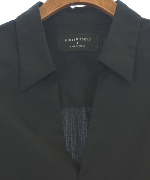 UNITED TOKYO（ユナイテッドトウキョウ）カジュアルシャツ 黒 サイズ:1(S位) メンズ/2200659285034