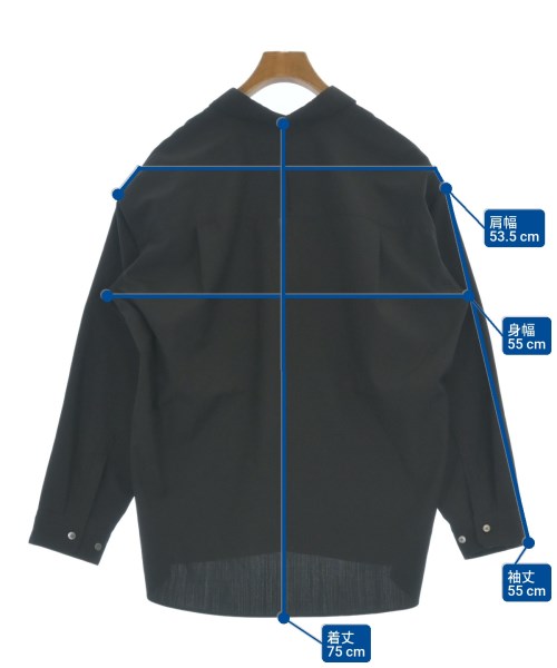 UNITED TOKYO（ユナイテッドトウキョウ）カジュアルシャツ 黒 サイズ:1(S位) メンズ/2200659285034