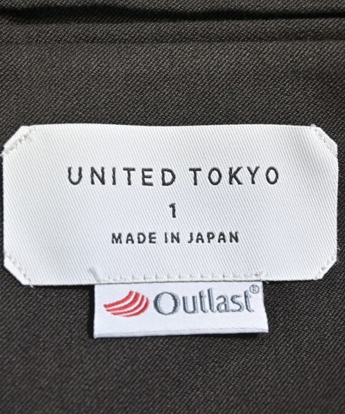 UNITED TOKYO（ユナイテッドトウキョウ）テーラードジャケット 茶 サイズ:1(S位) メンズ/2200656228010