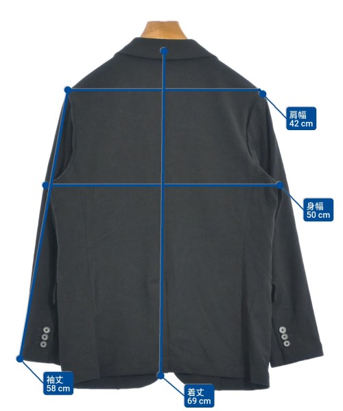 UNITED TOKYO（ユナイテッドトウキョウ）テーラードジャケット 黒 サイズ:1(S位) メンズ/2200656228058