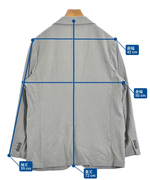 UNITED TOKYO（ユナイテッドトウキョウ）テーラードジャケット グレー サイズ:1(S位) メンズ/2200656228072