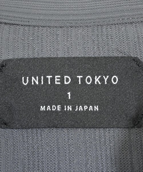 UNITED TOKYO（ユナイテッドトウキョウ）カジュアルシャツ グレー サイズ:1(S位) メンズ/2200656228096