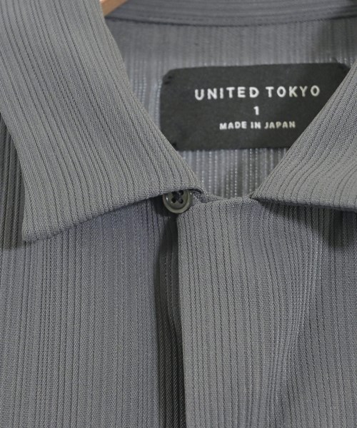 UNITED TOKYO（ユナイテッドトウキョウ）カジュアルシャツ グレー サイズ:1(S位) メンズ/2200656228096