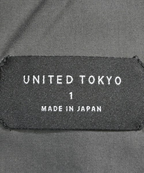 UNITED TOKYO（ユナイテッドトウキョウ）スラックス グレー サイズ:1(S位) メンズ/2200656228102