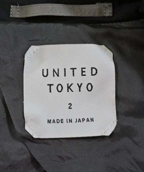 UNITED TOKYO（ユナイテッドトウキョウ）テーラードジャケット 黒 サイズ:2(M位) メンズ/2200659732040