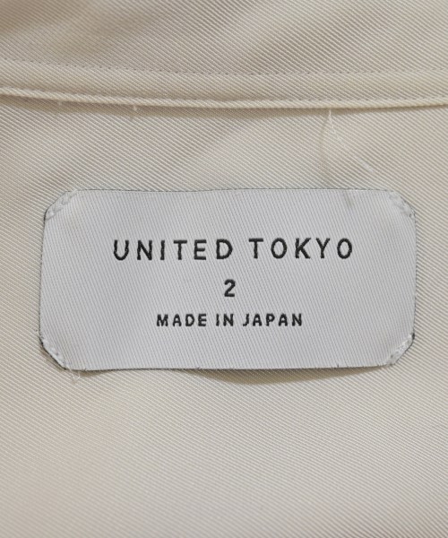 UNITED TOKYO（ユナイテッドトウキョウ）カジュアルシャツ 白 サイズ:2(M位) メンズ/2200659732095