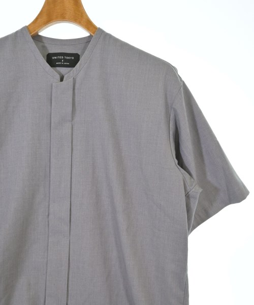 UNITED TOKYO（ユナイテッドトウキョウ）カジュアルシャツ グレー サイズ:3(L位) メンズ/2200659732125