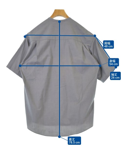 UNITED TOKYO（ユナイテッドトウキョウ）カジュアルシャツ グレー サイズ:3(L位) メンズ/2200659732125