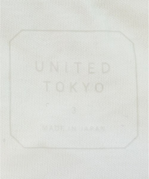 UNITED TOKYO（ユナイテッドトウキョウ）Tシャツ・カットソー 白 サイズ:3(L位) メンズ/2200659732132