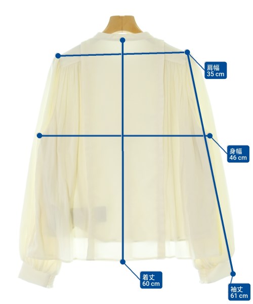 UNITED TOKYO（ユナイテッドトウキョウ）ブラウス 白 サイズ:F レディース/2200659186041