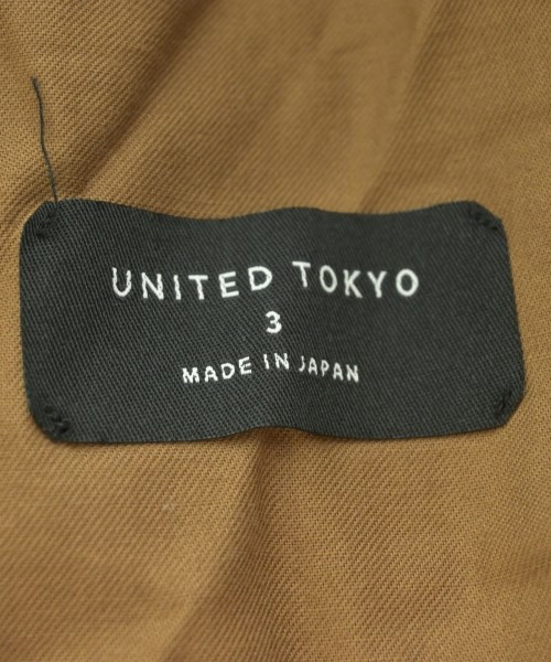 UNITED TOKYO（ユナイテッドトウキョウ）スラックス 茶 サイズ:3(L位) メンズ/2200709776321