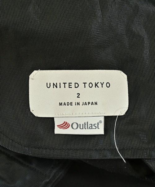 UNITED TOKYO（ユナイテッドトウキョウ）スラックス 黒 サイズ:2(M位) メンズ/2200710580047