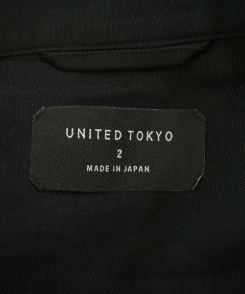 UNITED TOKYO（ユナイテッドトウキョウ）カジュアルシャツ 黒 サイズ:2(M位) メンズ/2200710855022