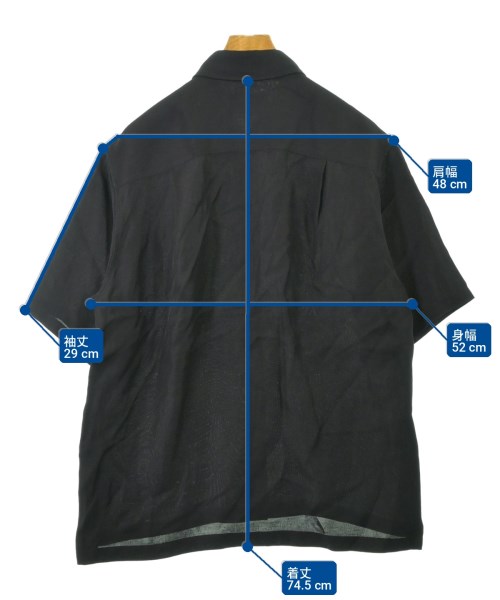 UNITED TOKYO（ユナイテッドトウキョウ）カジュアルシャツ 黒 サイズ:2(M位) メンズ/2200710855022