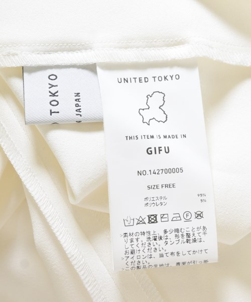 UNITED TOKYO（ユナイテッドトウキョウ）ブラウス 白 サイズ:F レディース/2200708515068