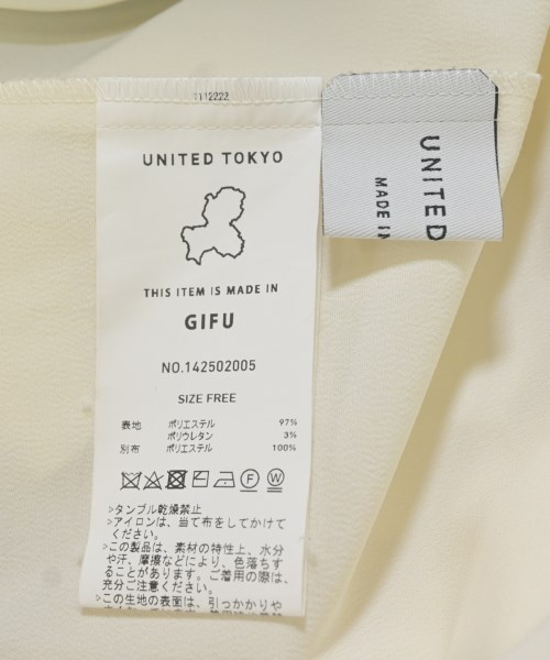 UNITED TOKYO（ユナイテッドトウキョウ）ブラウス 白 サイズ:F レディース/2200708515099
