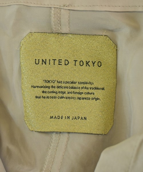 UNITED TOKYO（ユナイテッドトウキョウ）ブラウス ベージュ サイズ:F レディース/2200709711032