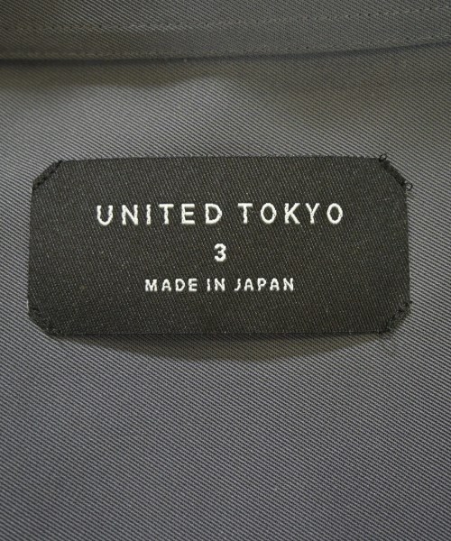 UNITED TOKYO（ユナイテッドトウキョウ）カジュアルシャツ グレー サイズ:3(L位) メンズ/2200712624039