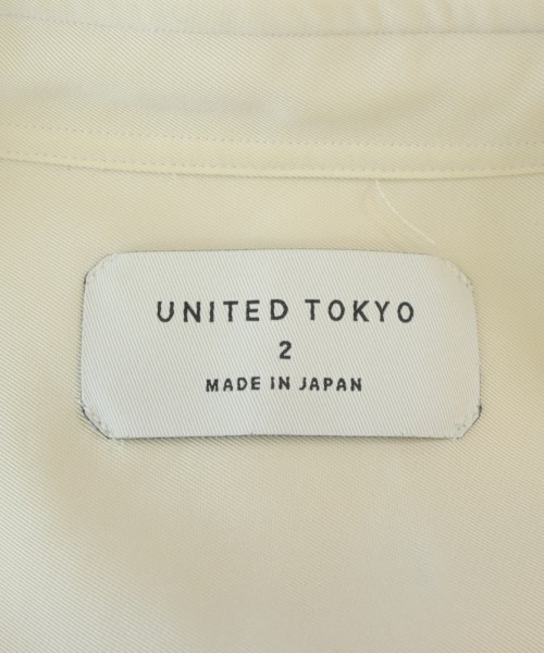 UNITED TOKYO（ユナイテッドトウキョウ）カジュアルシャツ 白 サイズ:2(M位) レディース/2200714213125