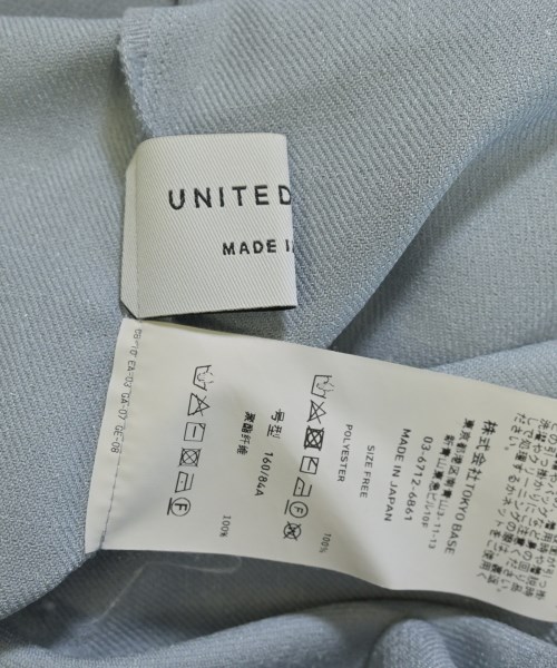 UNITED TOKYO（ユナイテッドトウキョウ）ブラウス 青 サイズ:F レディース/2200714866055