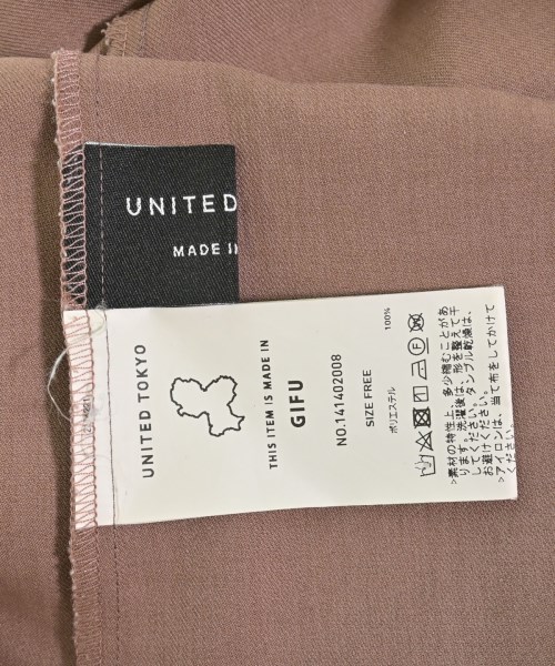 UNITED TOKYO（ユナイテッドトウキョウ）ブラウス ピンク サイズ:F レディース/2200715079027