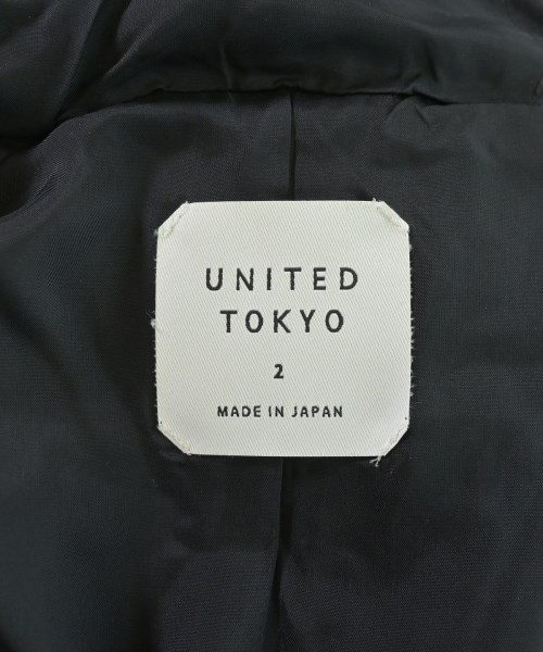 UNITED TOKYO（ユナイテッドトウキョウ）ダウンジャケット/ダウンベスト 黒 サイズ:2(M位) メンズ/2200636135017