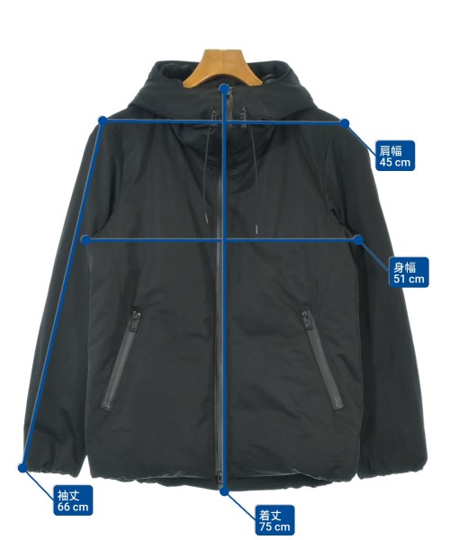 UNITED TOKYO（ユナイテッドトウキョウ）ダウンジャケット/ダウンベスト 黒 サイズ:2(M位) メンズ/2200636135017