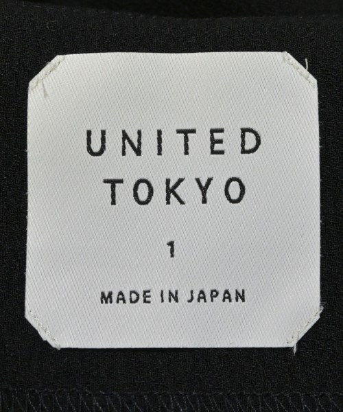 UNITED TOKYO（ユナイテッドトウキョウ）ブラウス 黒 サイズ:1(S位) レディース/2200636682061