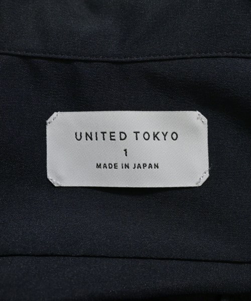 UNITED TOKYO（ユナイテッドトウキョウ）カジュアルシャツ 黒 サイズ:1(S位) メンズ/2200634252013
