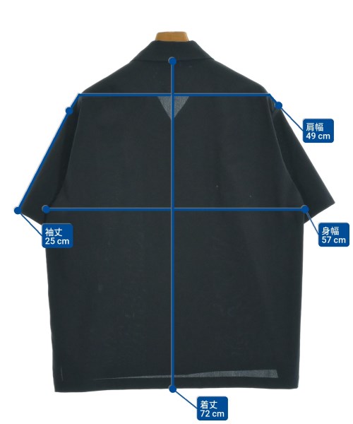 UNITED TOKYO（ユナイテッドトウキョウ）カジュアルシャツ 黒 サイズ:1(S位) メンズ/2200634252013