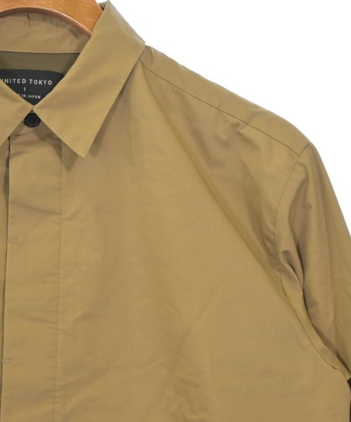 UNITED TOKYO（ユナイテッドトウキョウ）カジュアルシャツ ベージュ サイズ:1(S位) メンズ/2200634252037