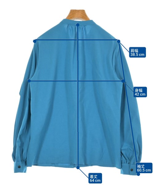 UNITED TOKYO（ユナイテッドトウキョウ）ブラウス 青 サイズ:F レディース/2200633598099