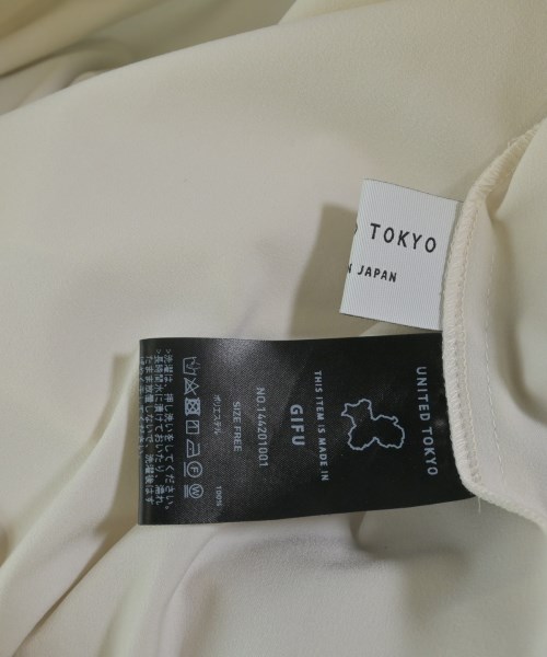 UNITED TOKYO（ユナイテッドトウキョウ）ブラウス 白 サイズ:F レディース/2200635599018