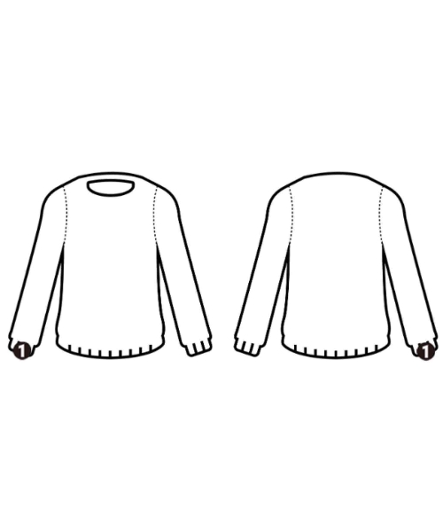 UNITED TOKYO（ユナイテッドトウキョウ）ニット・セーター 紺 サイズ:2(M位) メンズ/2200647136065