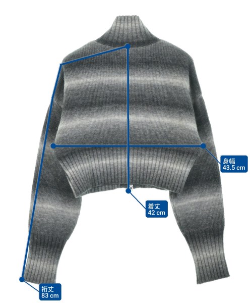 UNITED TOKYO（ユナイテッドトウキョウ）ニット・セーター グレー サイズ:F レディース/2200647152010