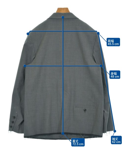 UNITED TOKYO（ユナイテッドトウキョウ）ジャケット グレー サイズ:1(S位) レディース/2200639750026