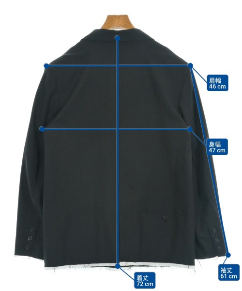 UNITED TOKYO（ユナイテッドトウキョウ）ジャケット 黒 サイズ:1(S位) レディース/2200639750071