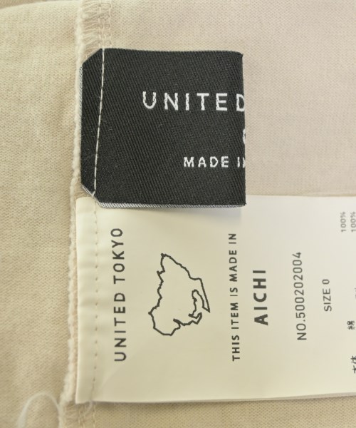 UNITED TOKYO（ユナイテッドトウキョウ）Tシャツ・カットソー 白 サイズ:0(XS位) レディース/2200647673072